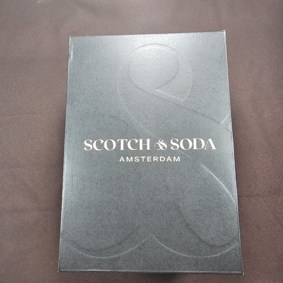 Scotch & Soda Wavy leather sneakers neon green - Picture 10 of 10